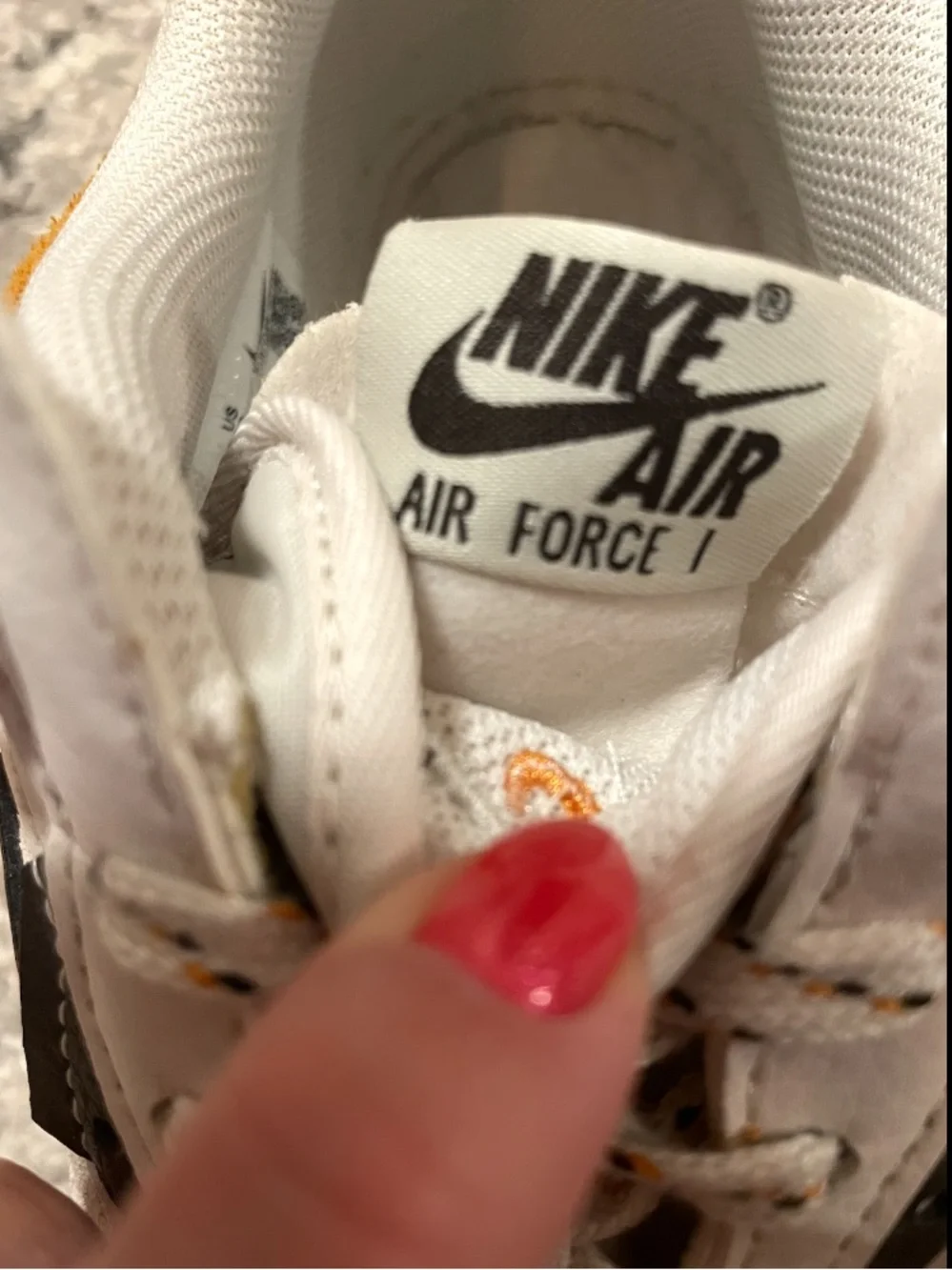 Nike Air Force 1 Low Fontanka Tortoise Shell Size 12W EU 44.5 DR0151-001 No Sole